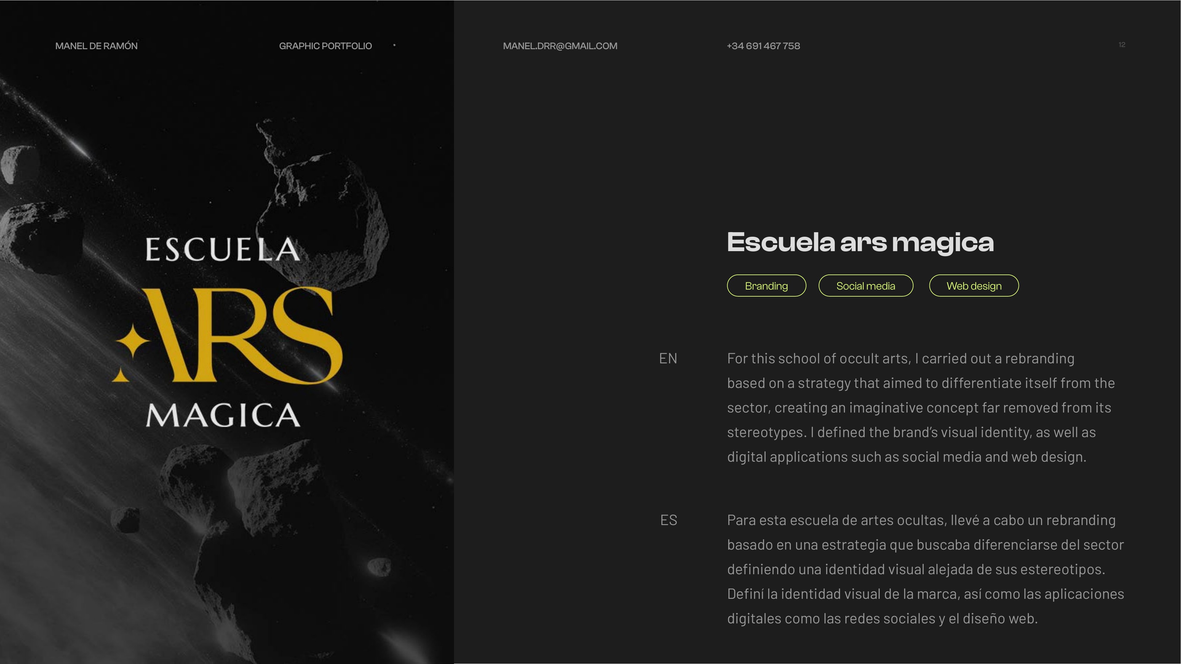Escuela Ars Mágica — intro