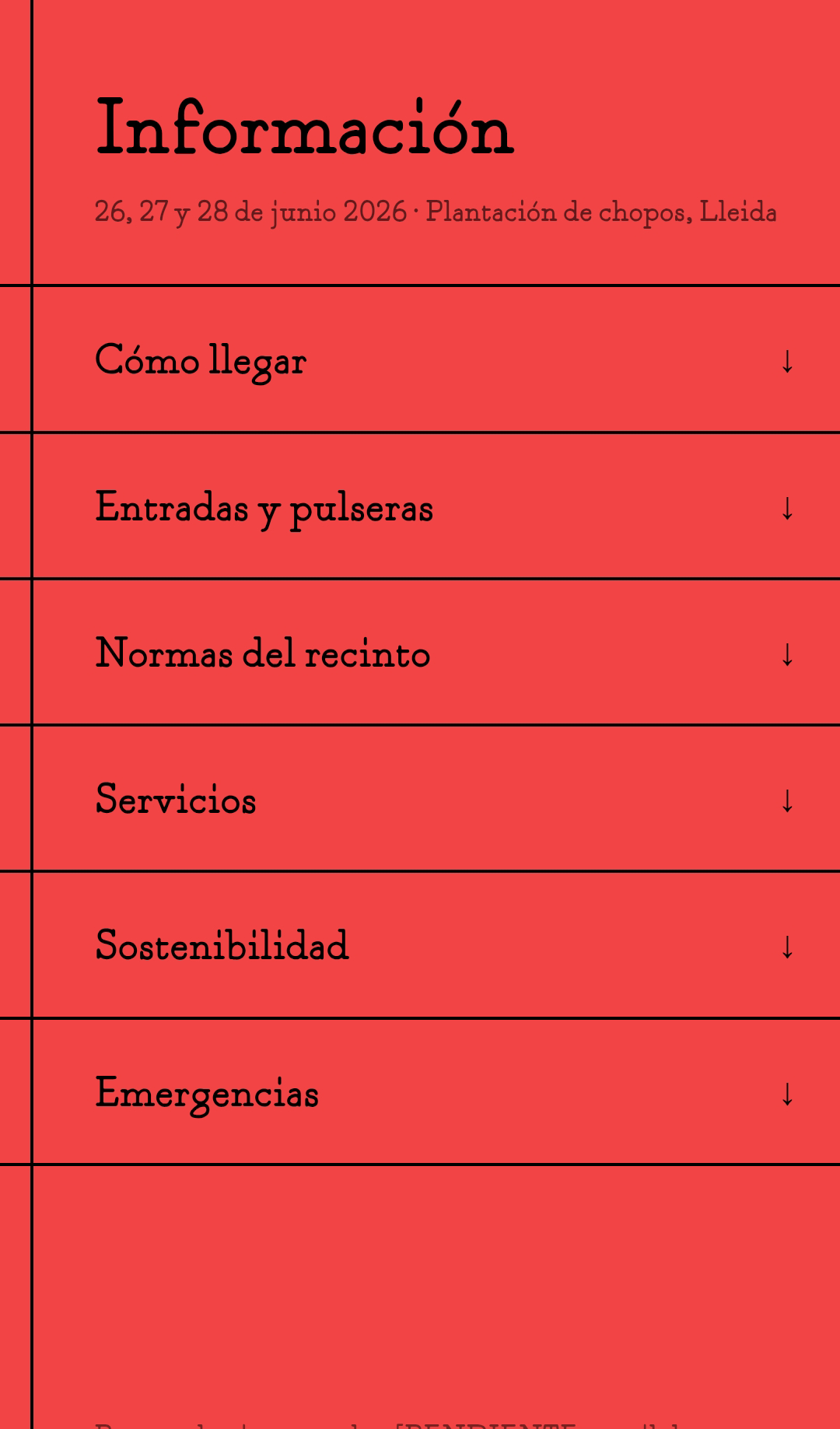 Rizomes — información